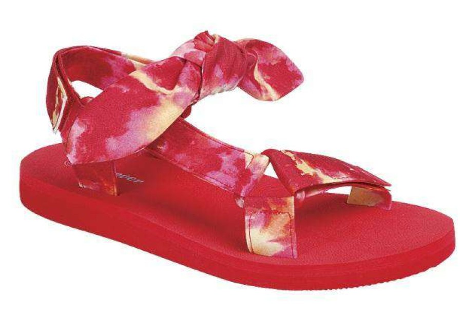 Shoe Type * | Forever What'S New Tie19 Red Tie Dye