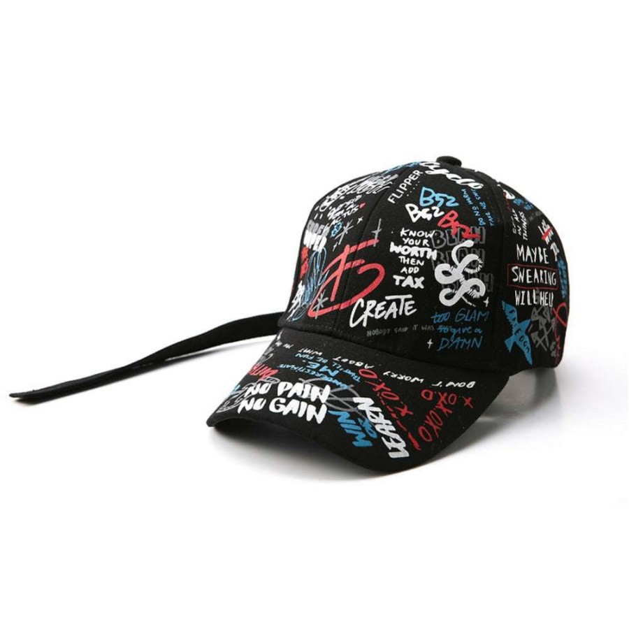 Accessories * | China 823 Graffiti Hat What'S New