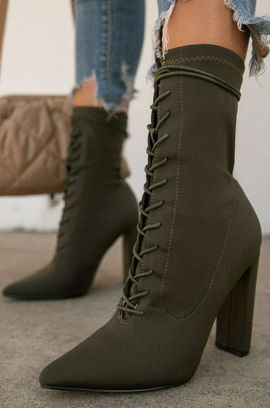 Shoe Type * | Liliana What'S New Flashy3 Olive