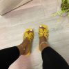 Shoe Type * | Cape Robbin What'S New Amisha Yellow