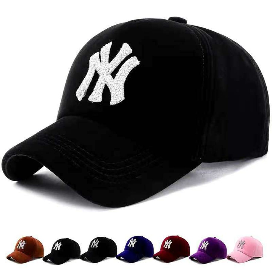 Accessories * | China H1333 Ny Suede Hat What'S New