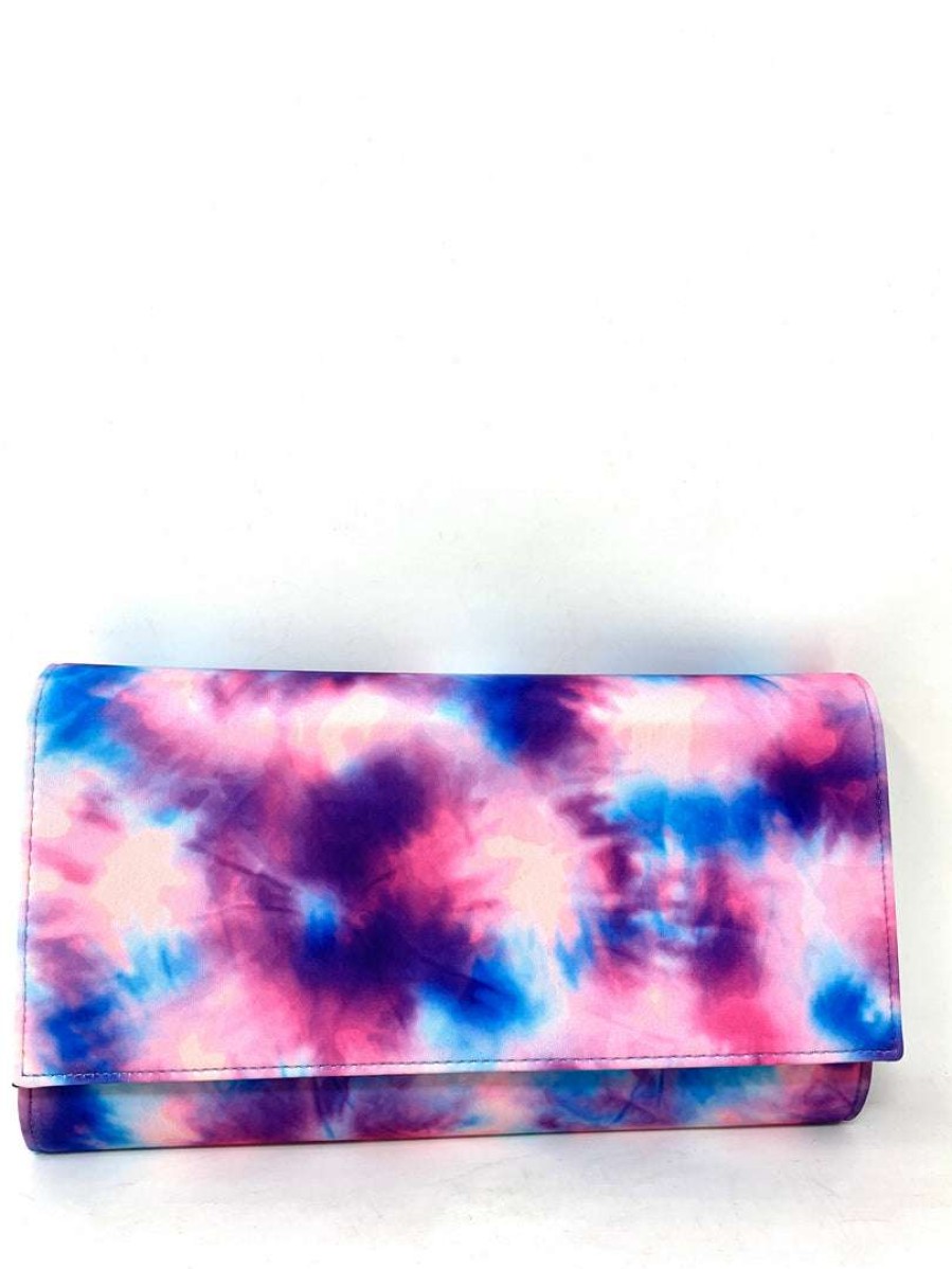 Accessories * | Liliana Kiss Purse Pink Tie Dye What'S New