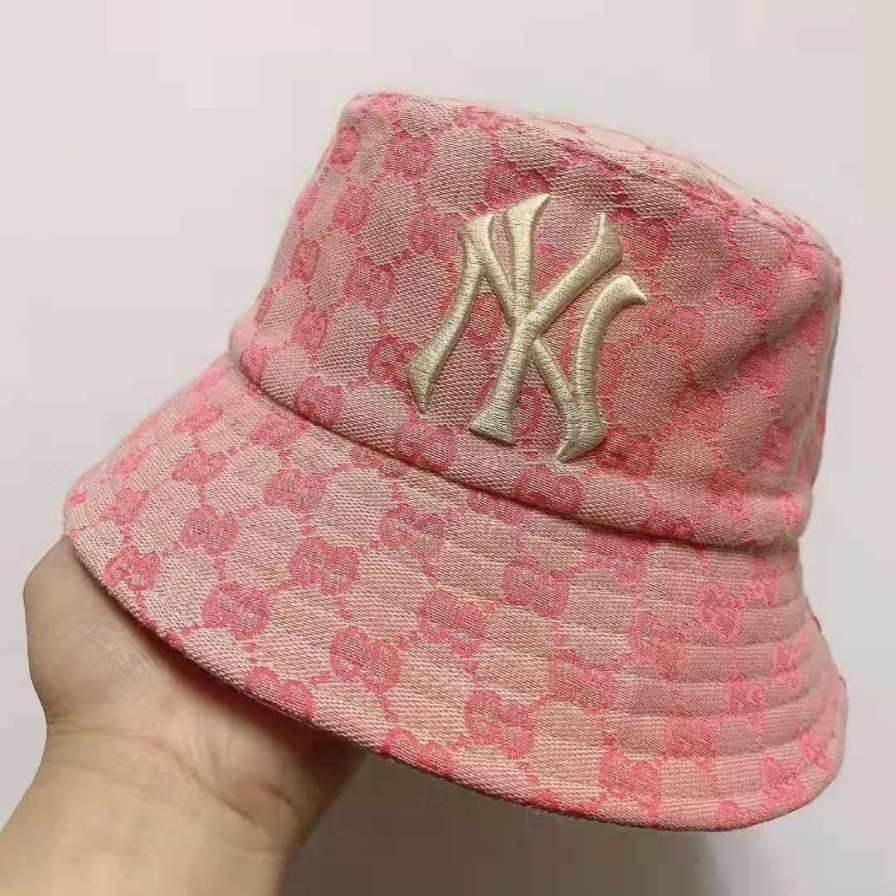 Accessories * | China Gg Bucket Hat Pink