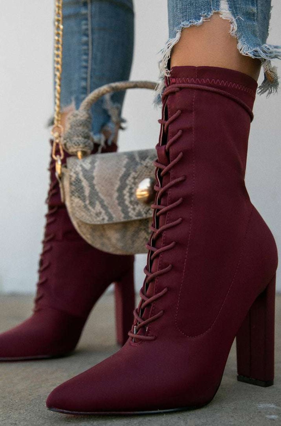 Shoe Type * | Liliana What'S New Flashy3 Oxblood