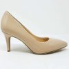 Shoe Type * | Fortune Coen Dark Beige Patent Back In Stock