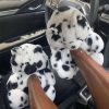 Shoe Type * | China Teddy Bear Slippers Cow What'S New