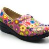 Shoe Type * | Rasolli Dannis2406 Fuchsia Nursing Shoe