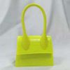 Accessories * | China 9128 Yellow Mini Purse What'S New