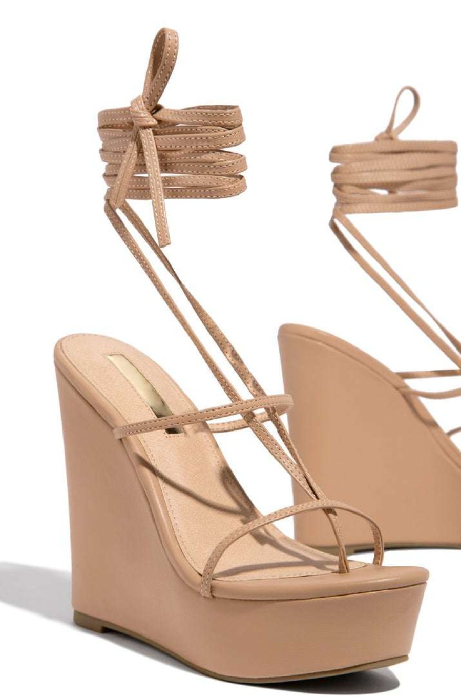 Shoe Type * | Liliana What'S New Rhona39 Nude