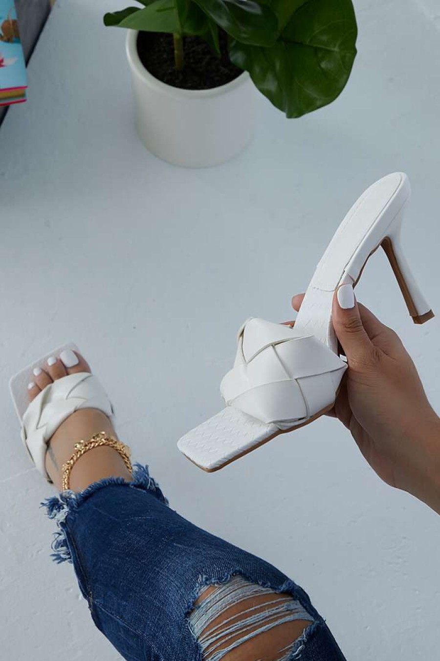 Shoe Type * | Springland Leasa01 White What'S New