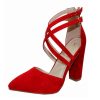 Shoe Type * | Shoe Magnate Shary6N Red What'S New