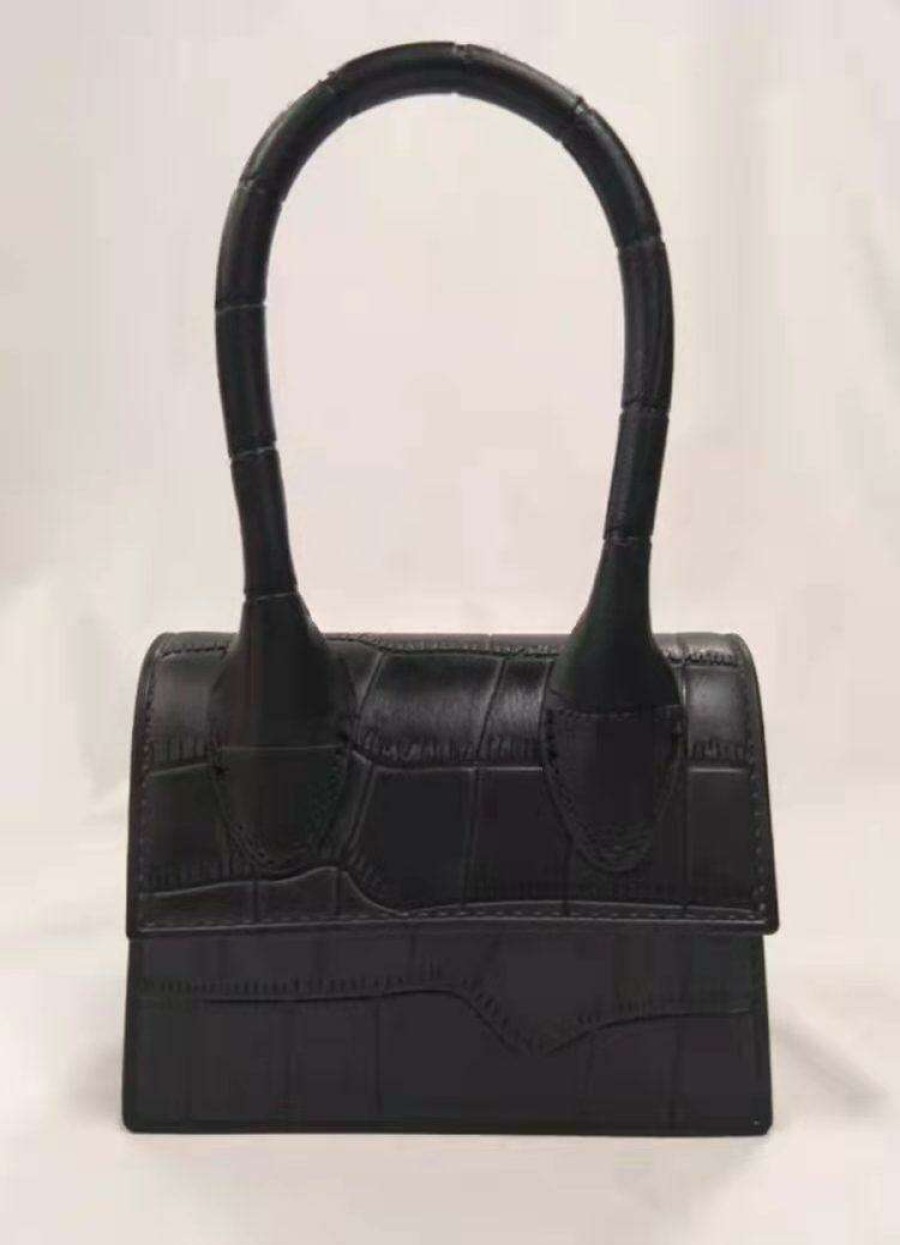 Accessories * | China 9128 Black Mini Purse