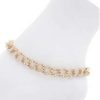 Accessories * | Joia Ka5017 Gold Ankle Chain