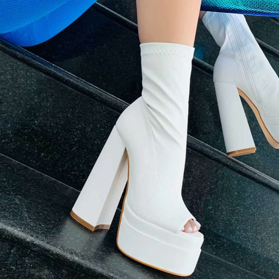 Shoe Type * | Liliana What'S New Ari2 White