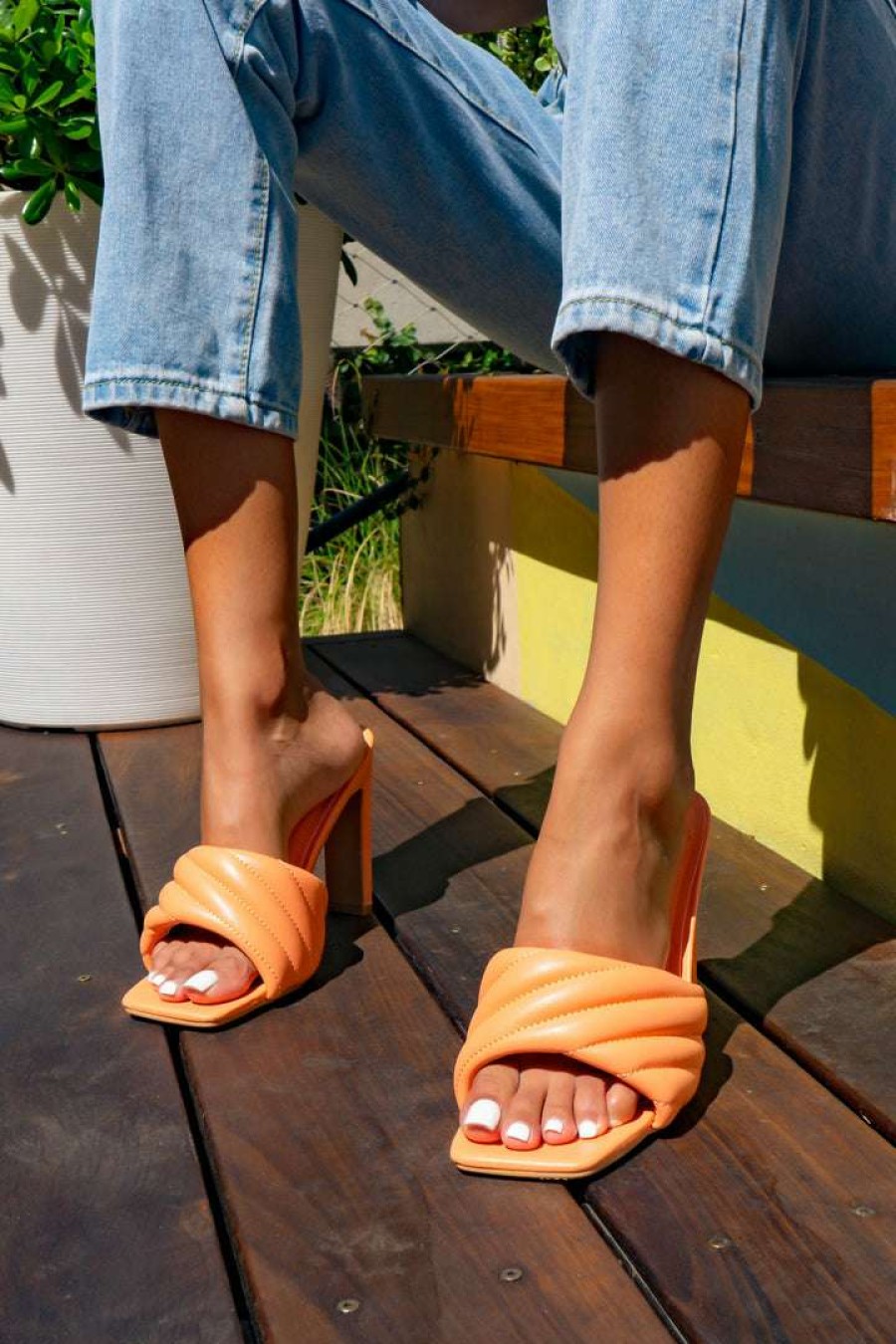 Shoe Type * | Cape Robbin Lorelai Orange