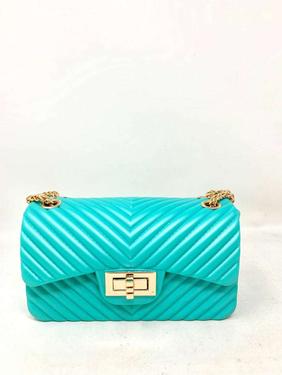 Accessories * | Joia 7043 Aqua Jelly Purse