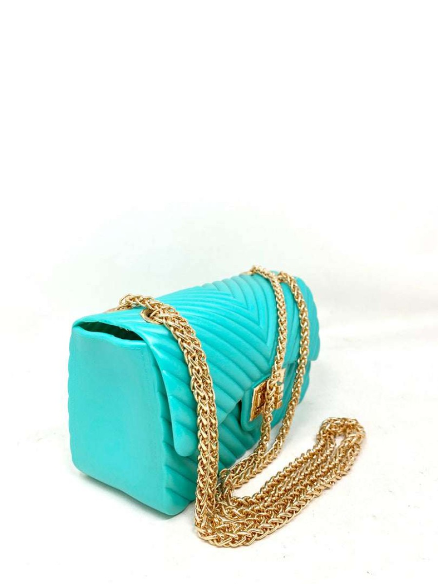 Accessories * | Joia 7043 Aqua Jelly Purse