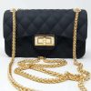 Accessories * | Eli Jp067 Black Jelly Purse (Small)