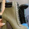 Shoe Type * | Springland Stylish09 Olive Green