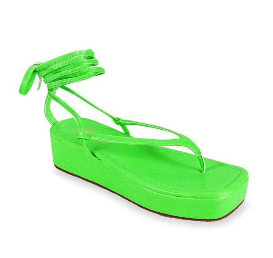 Shoe Type * | Liliana What'S New Poloma2 Green