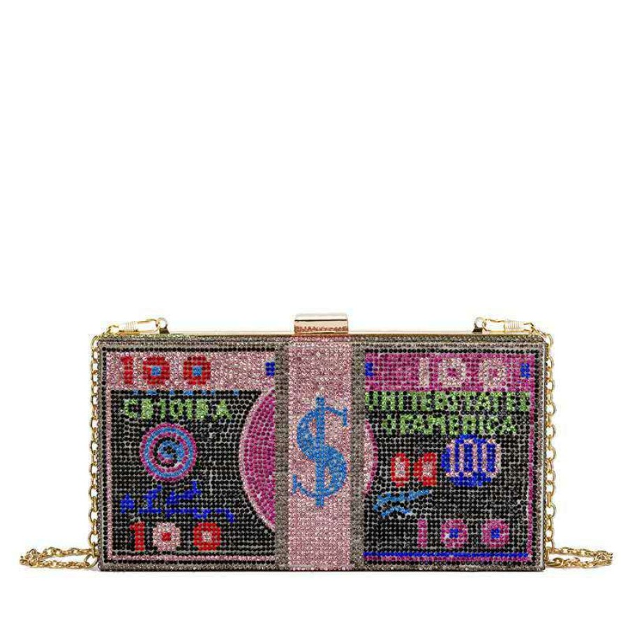 Accessories * | Eli Money Clutch Colorful2 What'S New