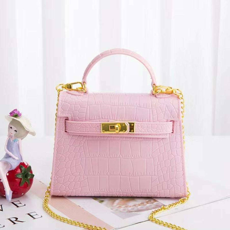 Accessories * | China Best Sellers 2044 Purse Pink