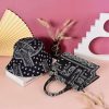 Accessories * | China What'S New 9753 Black Bandana Purse