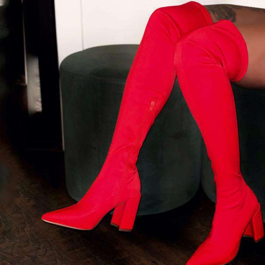 Shoe Type * | Liliana Katana2 Red Neoprene What'S New