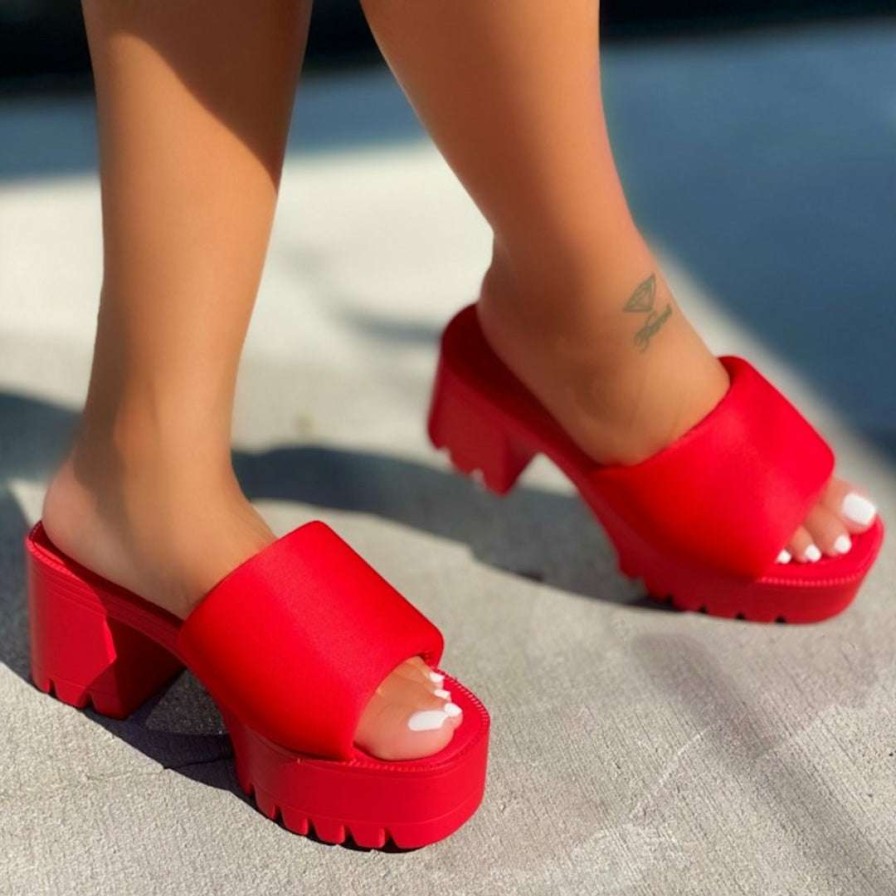 Shoe Type * | Liliana Rinah1 Red What'S New