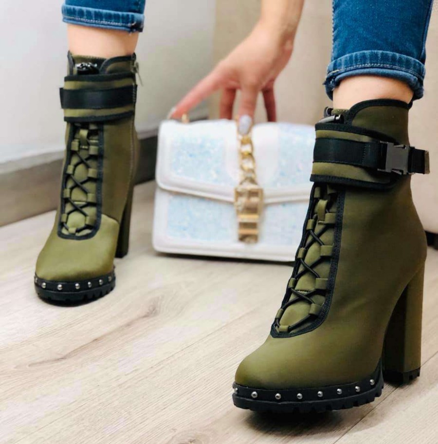 Shoe Type * | Springland Stylish18 Olive What'S New