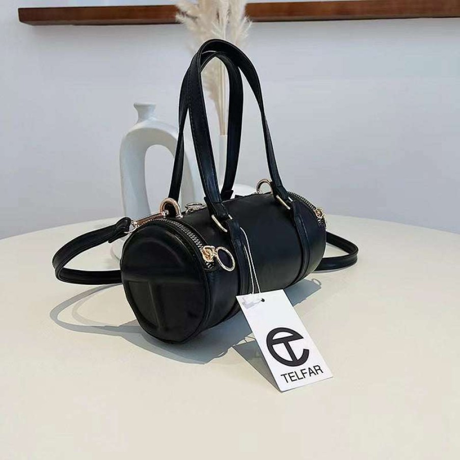 Accessories * | China What'S New 6801 Black T Purse