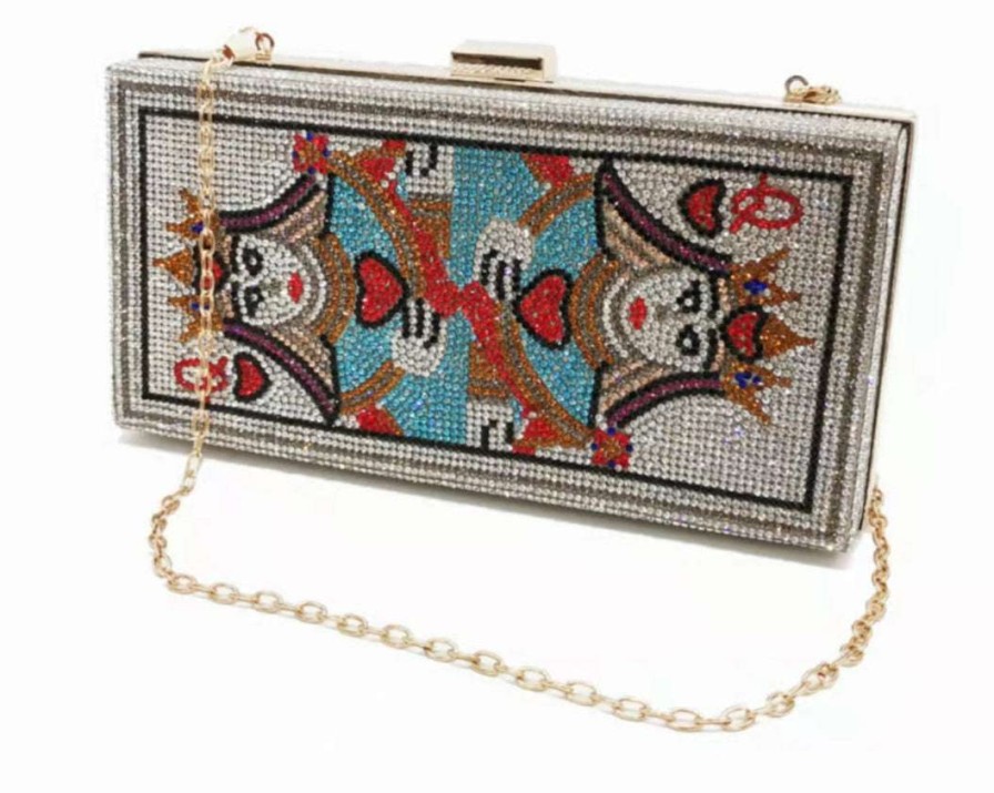 Accessories * | Eli Lgz044 Queen Of Hearts Purse