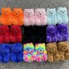 Shoe Type * | China Shoe Type Kids Teddy Bear Slippers