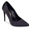 Shoe Type * | Liliana Kimye88 Black Satin