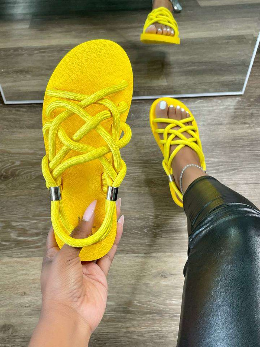 Shoe Type * | Yoki What'S New Pia12 Yellow