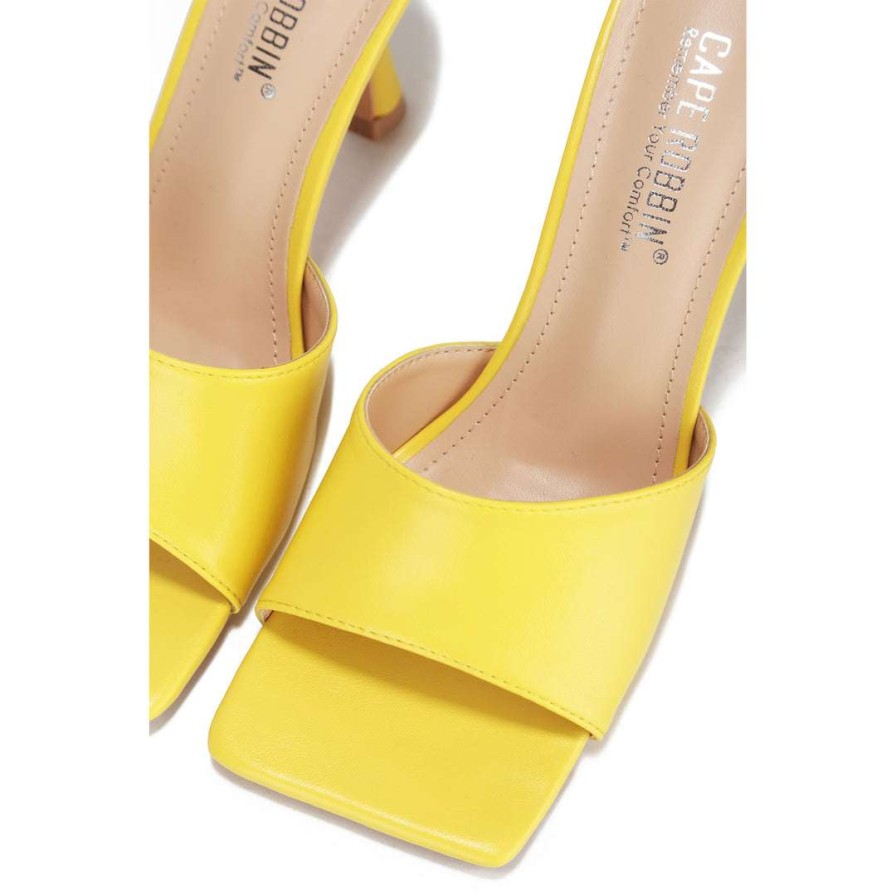 Shoe Type * | Cape Robbin What'S New Town Square Yellow