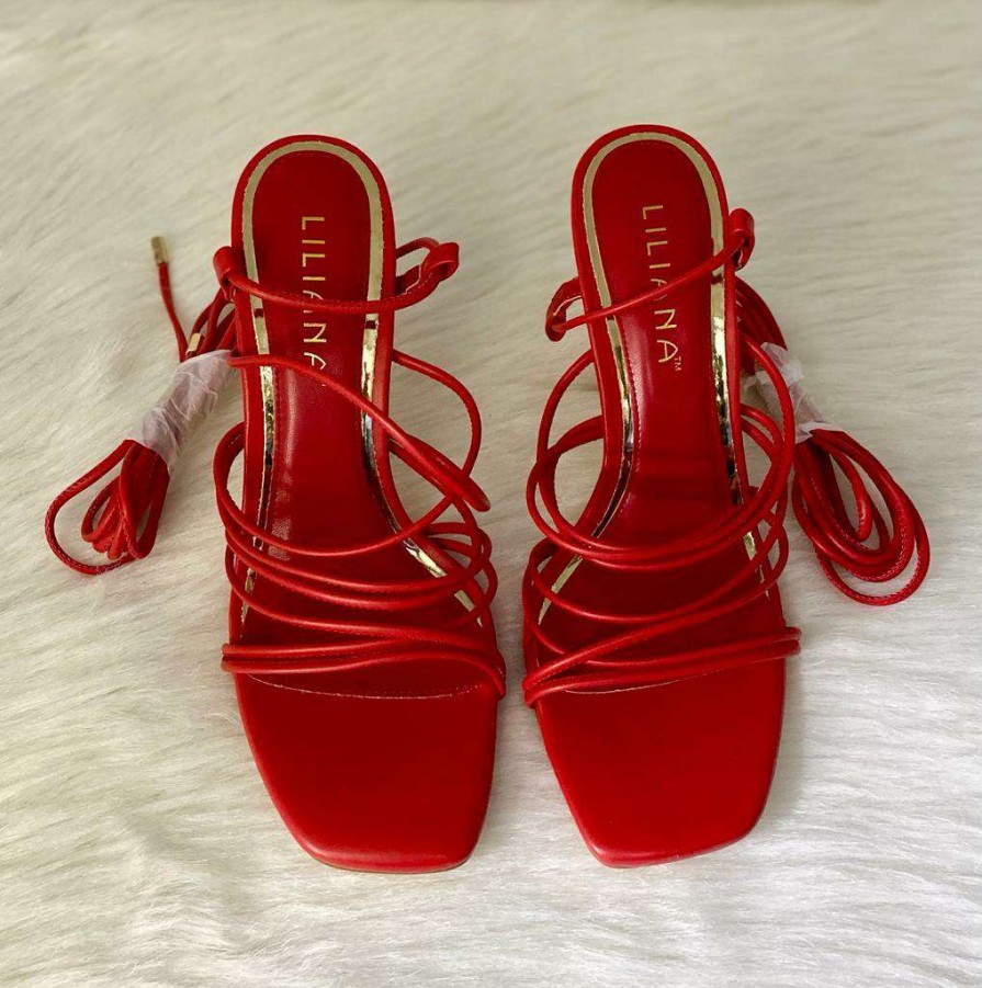 Shoe Type * | Liliana Iman1 Red What'S New