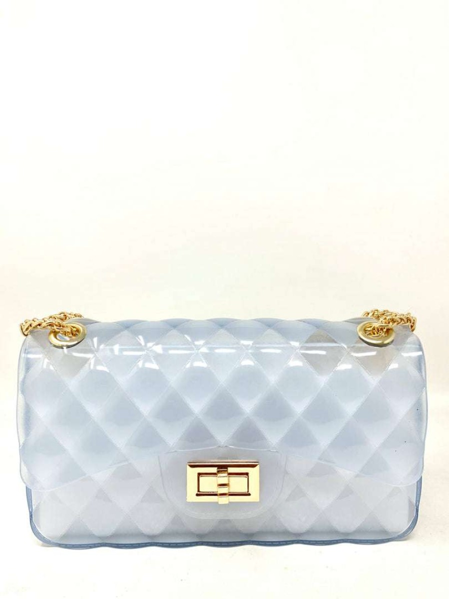 Accessories * | Joia 7032 Clear Jelly Purse (Small) Best Sellers