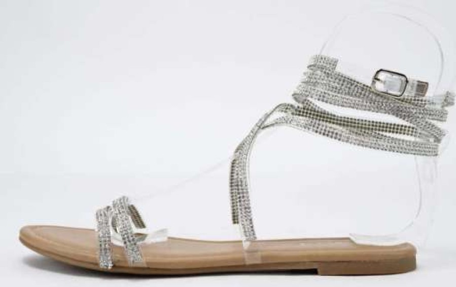 Shoe Type * | Fortune Krissy Clear (Silver)