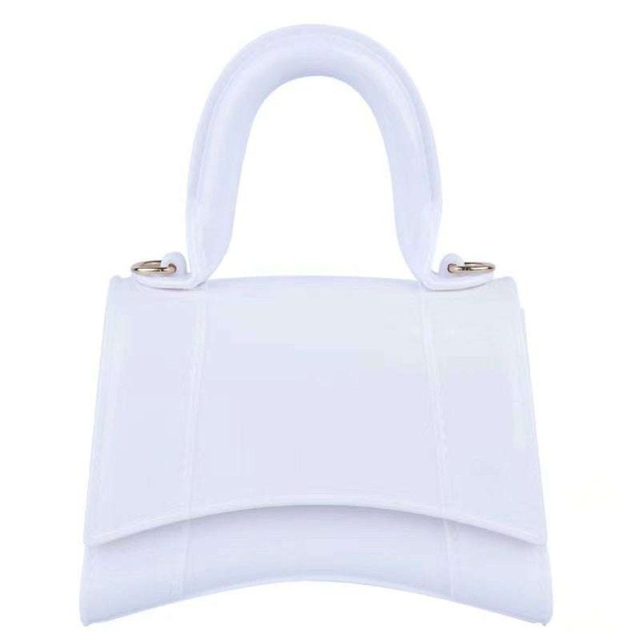 Accessories * | China Best Sellers 2062 White Mini Purse