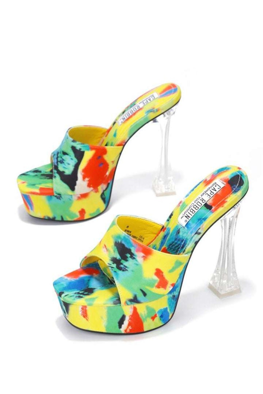 Shoe Type * | Cape Robbin What'S New Celia Multicolor