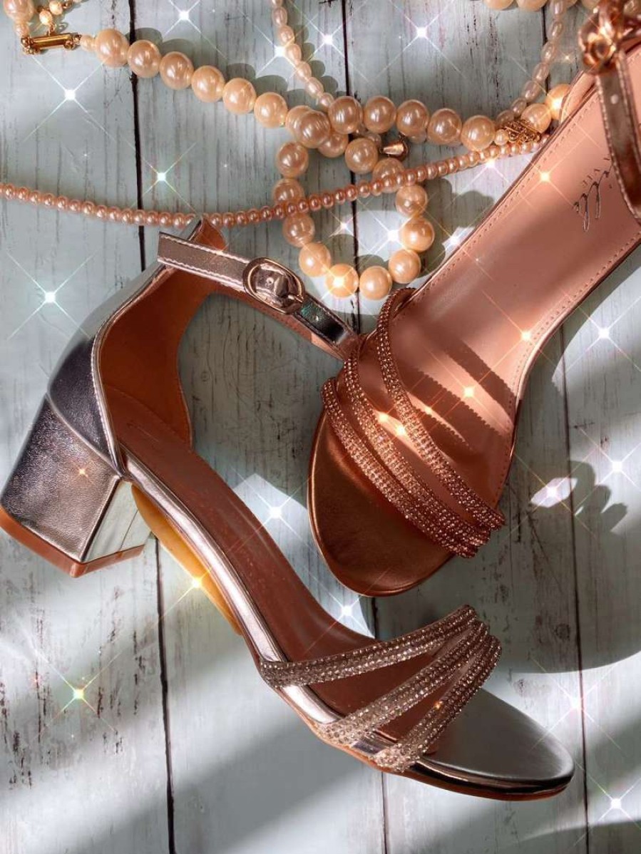 Shoe Type * | Springland Perla01 Rose Gold