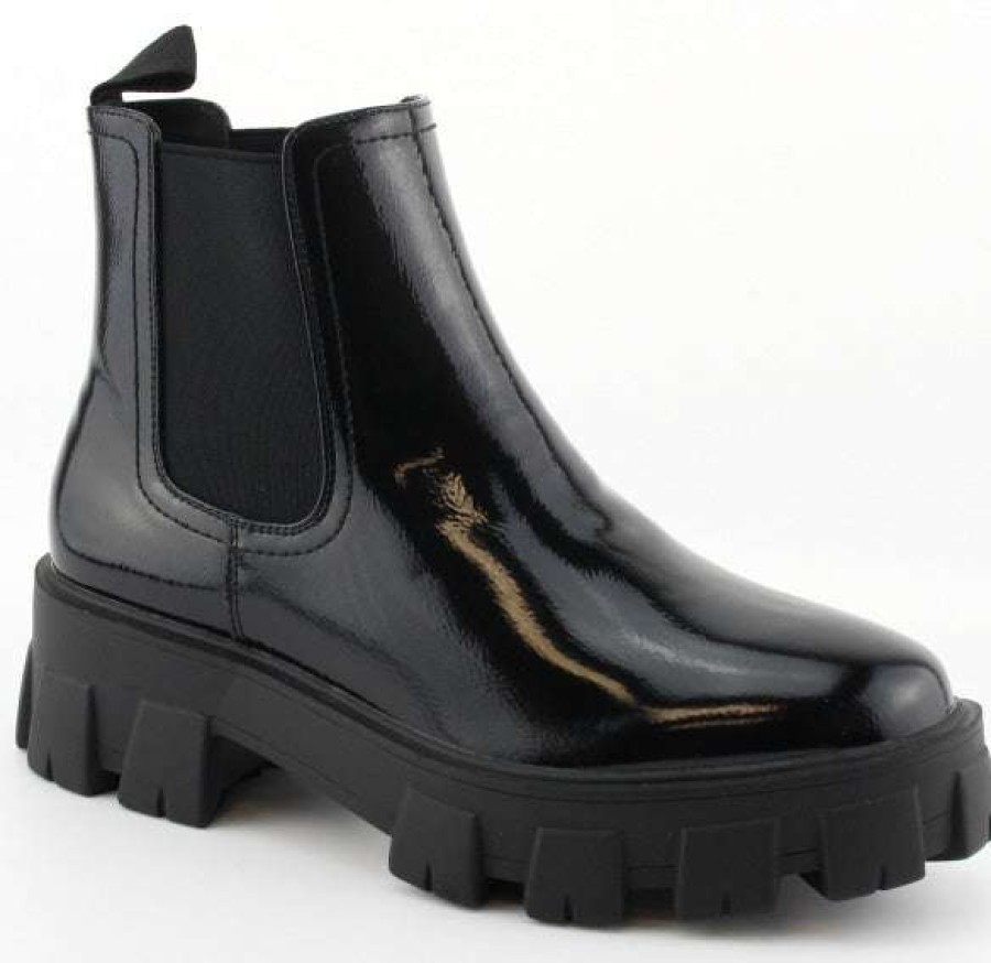 Shoe Type * | Twin Tiger Mack02 Black Patent