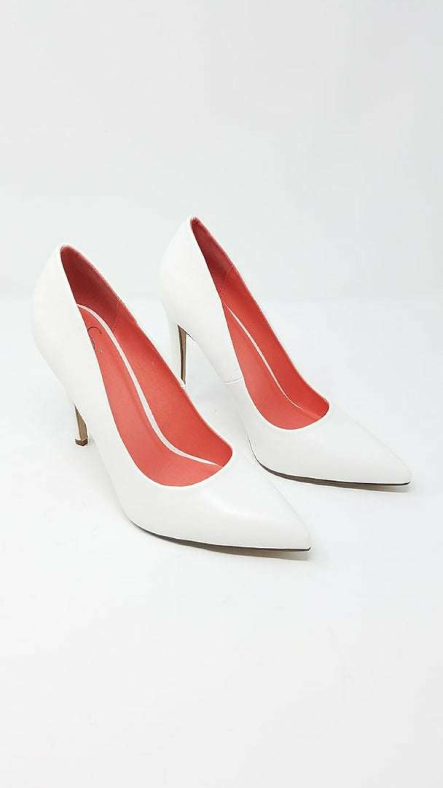 Shoe Type * | Fortune Cindy White Pu Back In Stock