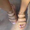 Shoe Type * | Mata What'S New Chain Me Taupe