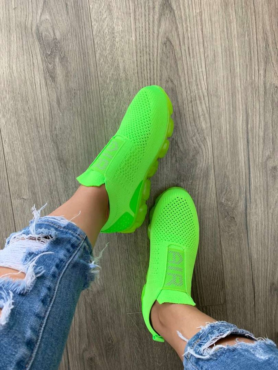 Shoe Type * | Kedi 3097 Neon Green