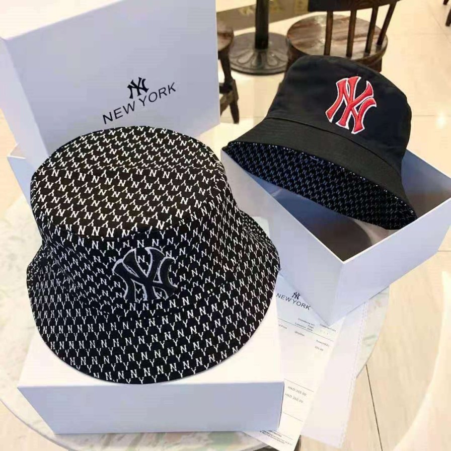 Accessories * | China Ny Bucket Hat (Reversible)