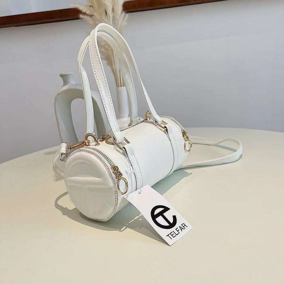 Accessories * | China What'S New 6801 White T Purse