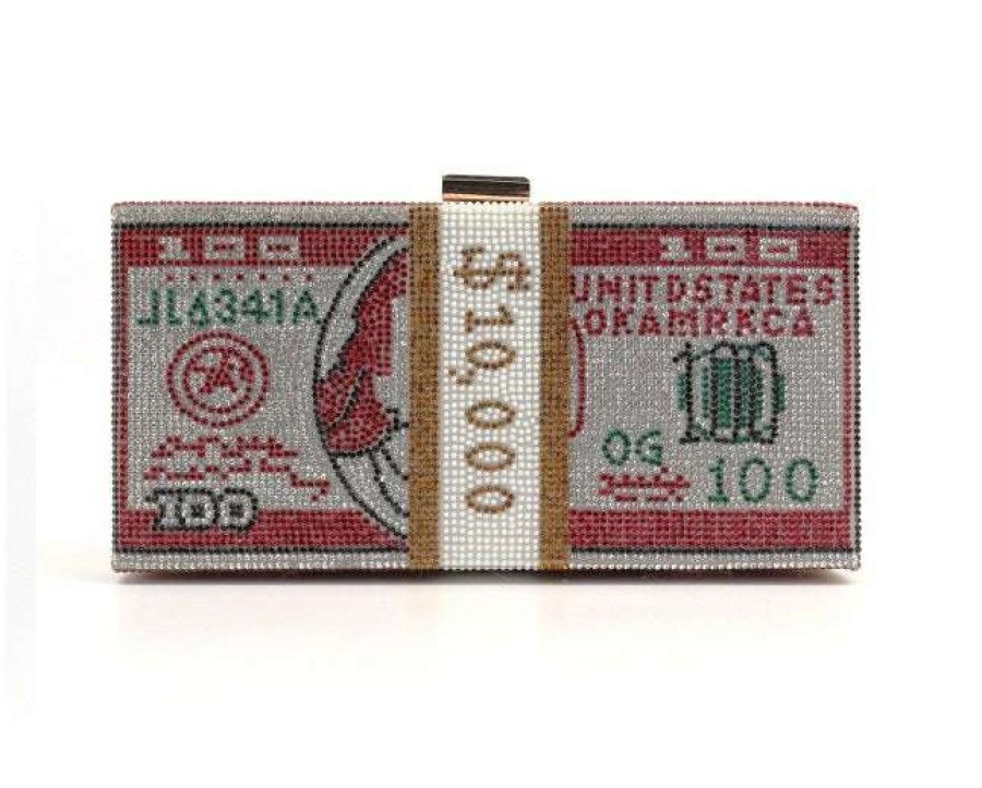 Accessories * | China Money Clutch Red