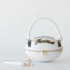 Accessories * | China What'S New Football Purse White